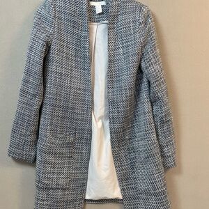 H&M Women's gray Blazer jacket size 2 business casual office work